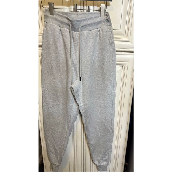 Fashion Nova Men's Heather Elastic Waist Drawstring Jogger Sweatpants Gray Small - Picture 5 of 11